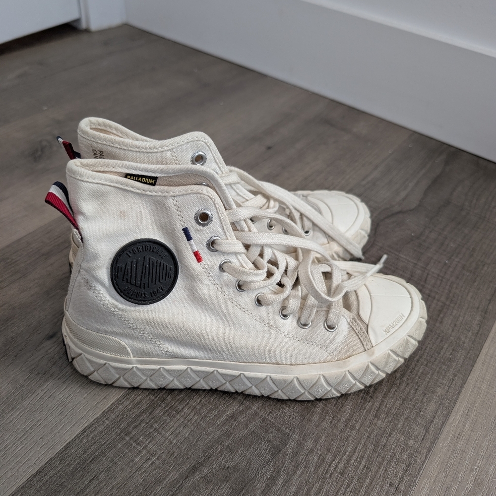 Palladium/High-Top Sneakers - Off-White Sz 6